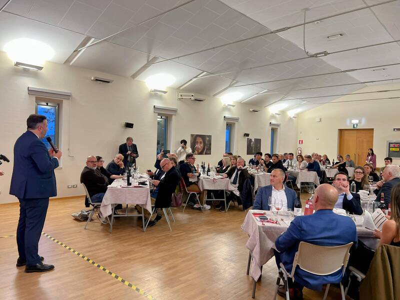 Cena presentazione festa del vino