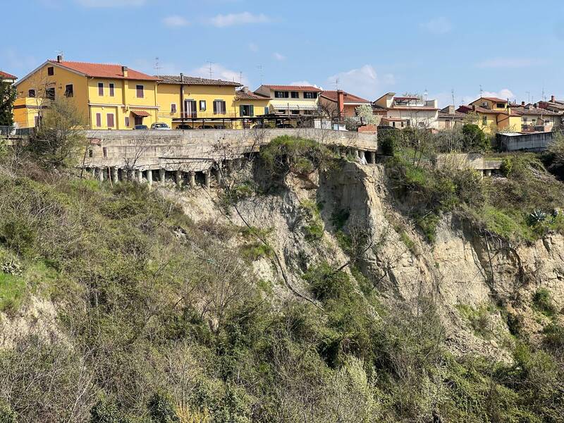 Frana via San Ripoli