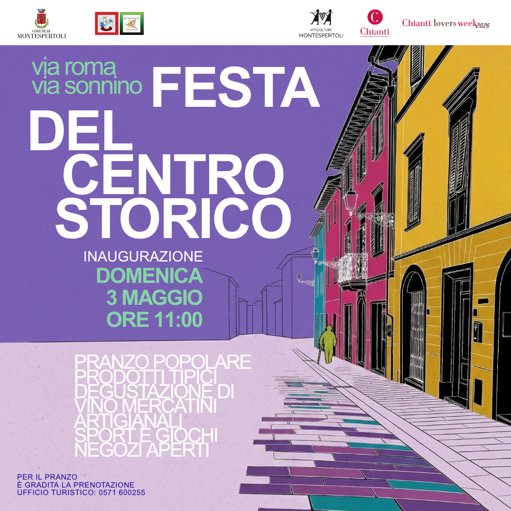 Locandina inaugurazione 3 maggio